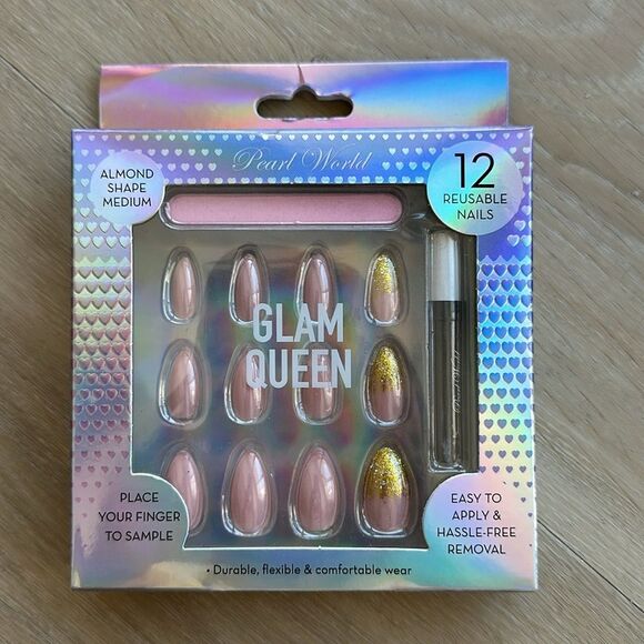 Colorful Reusable Nail Set/Lot of 5 - Picture 2 of 12